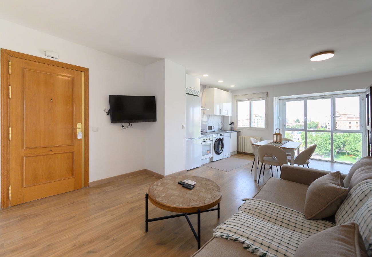 Apartamento en Madrid - M (VDZ36A) Piso moderno de 1 dormitorio con ventan