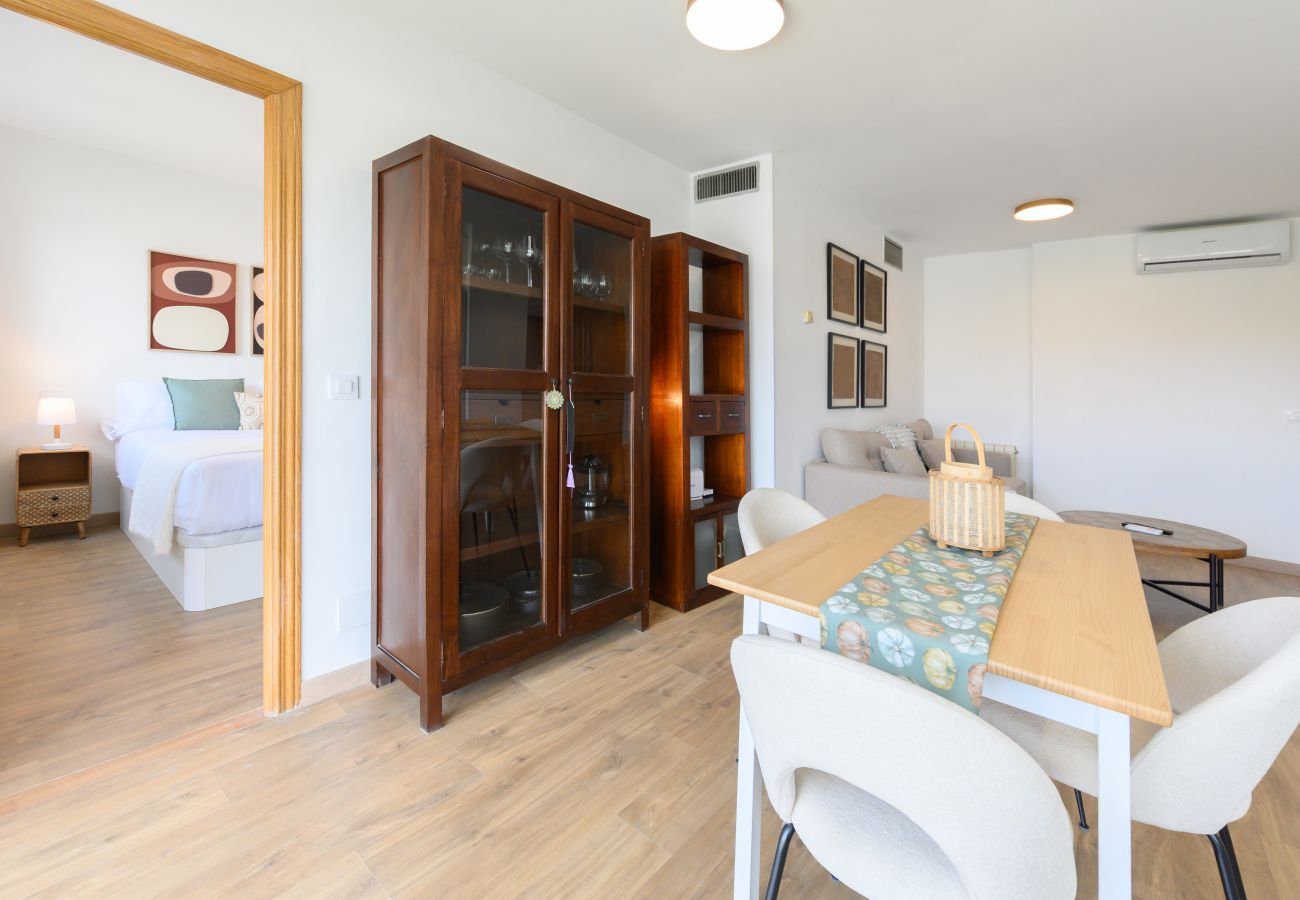 Apartamento en Madrid - M (VDZ36A) Piso moderno de 1 dormitorio con ventan