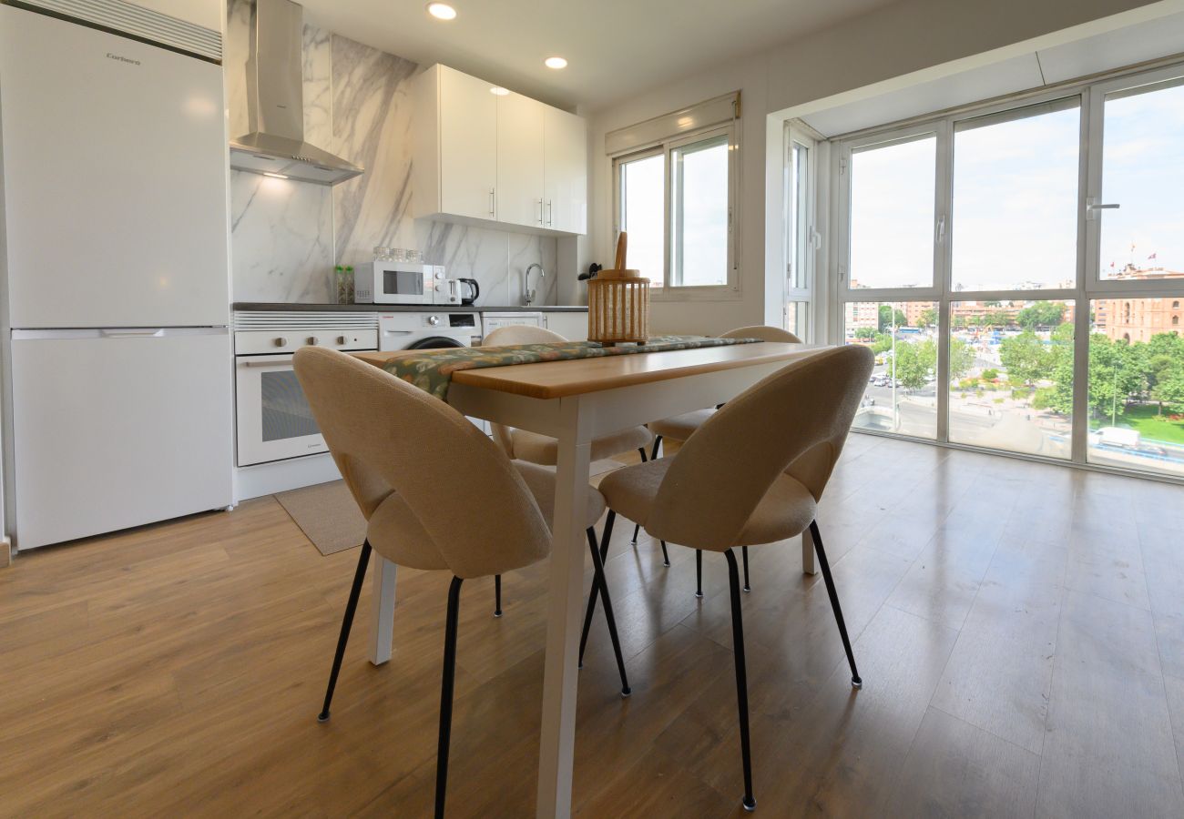 Apartamento en Madrid - M (VDZ36A) Piso moderno de 1 dormitorio con ventan