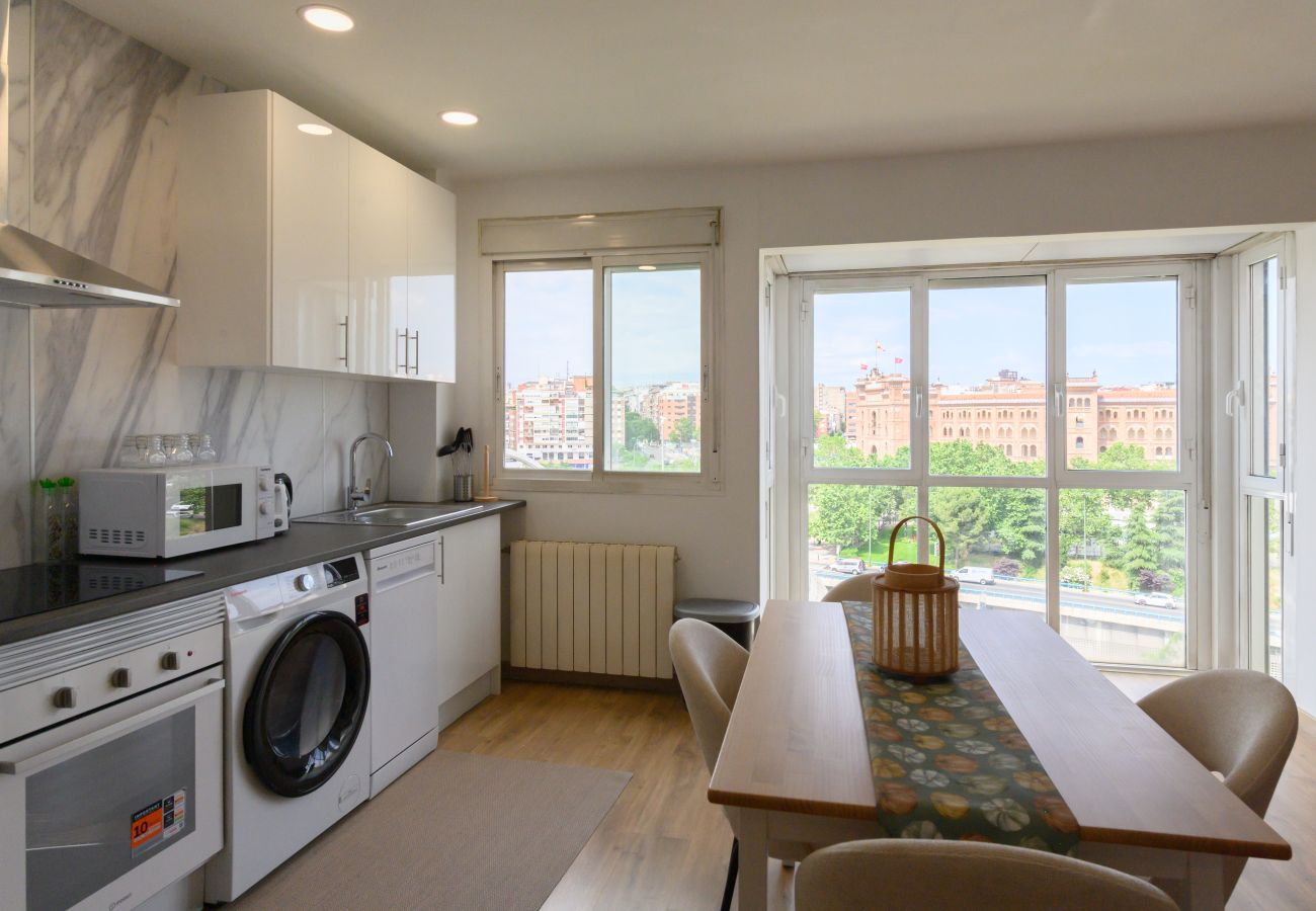 Apartamento en Madrid - M (VDZ36A) Piso moderno de 1 dormitorio con ventan