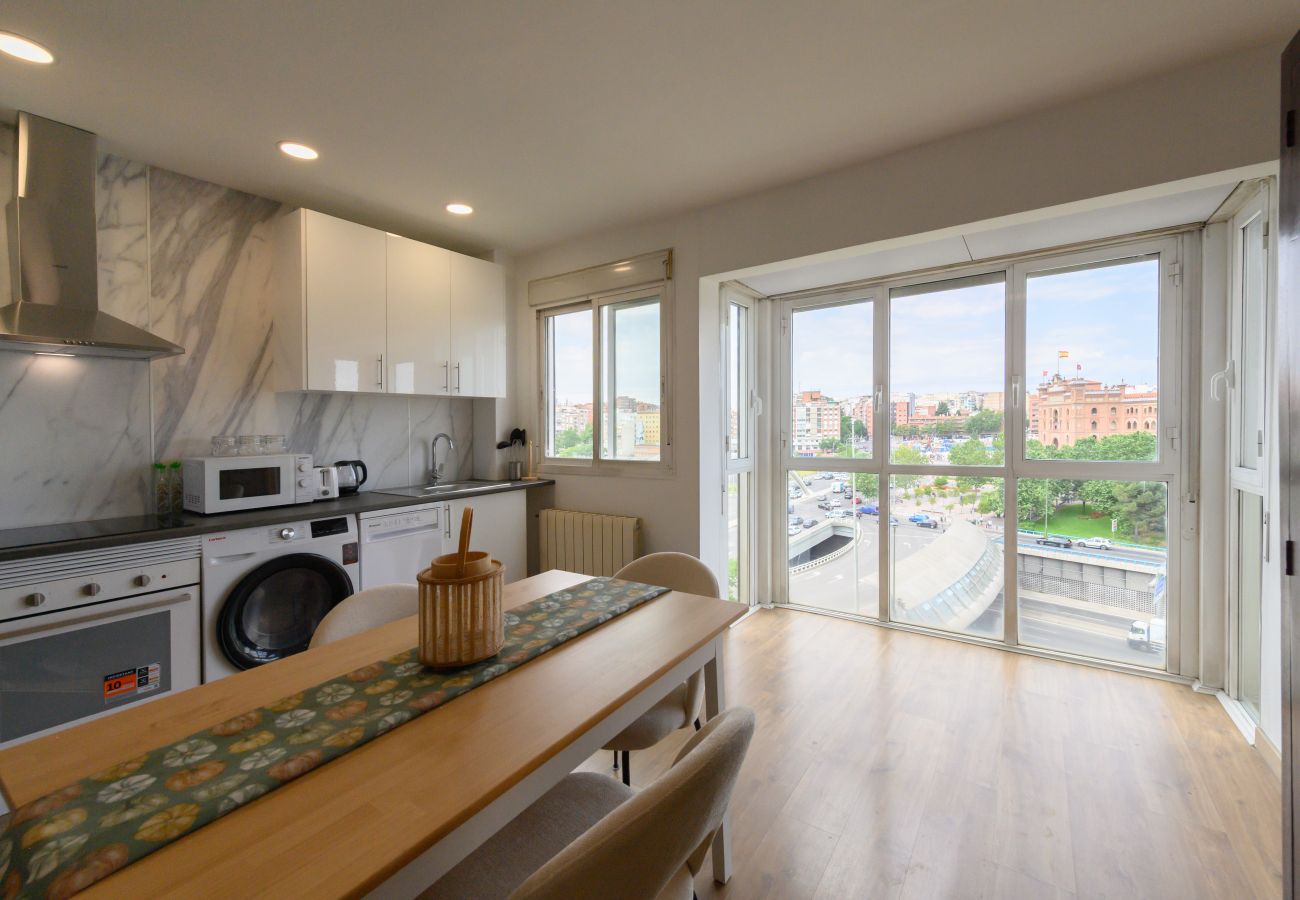 Apartamento en Madrid - M (VDZ36A) Piso moderno de 1 dormitorio con ventan