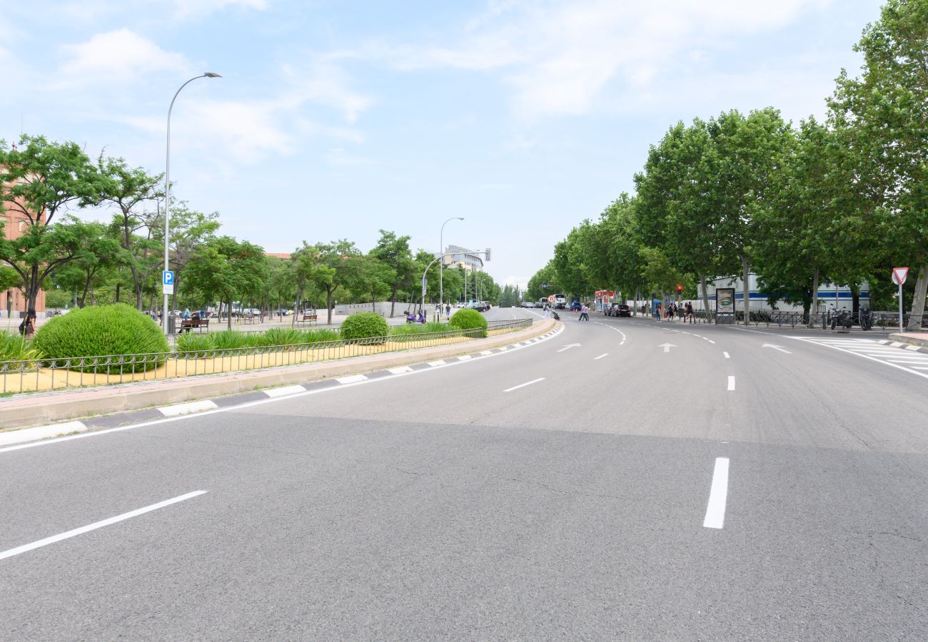 Apartamento en Madrid - M (VDZ36A) Piso moderno de 1 dormitorio con ventan