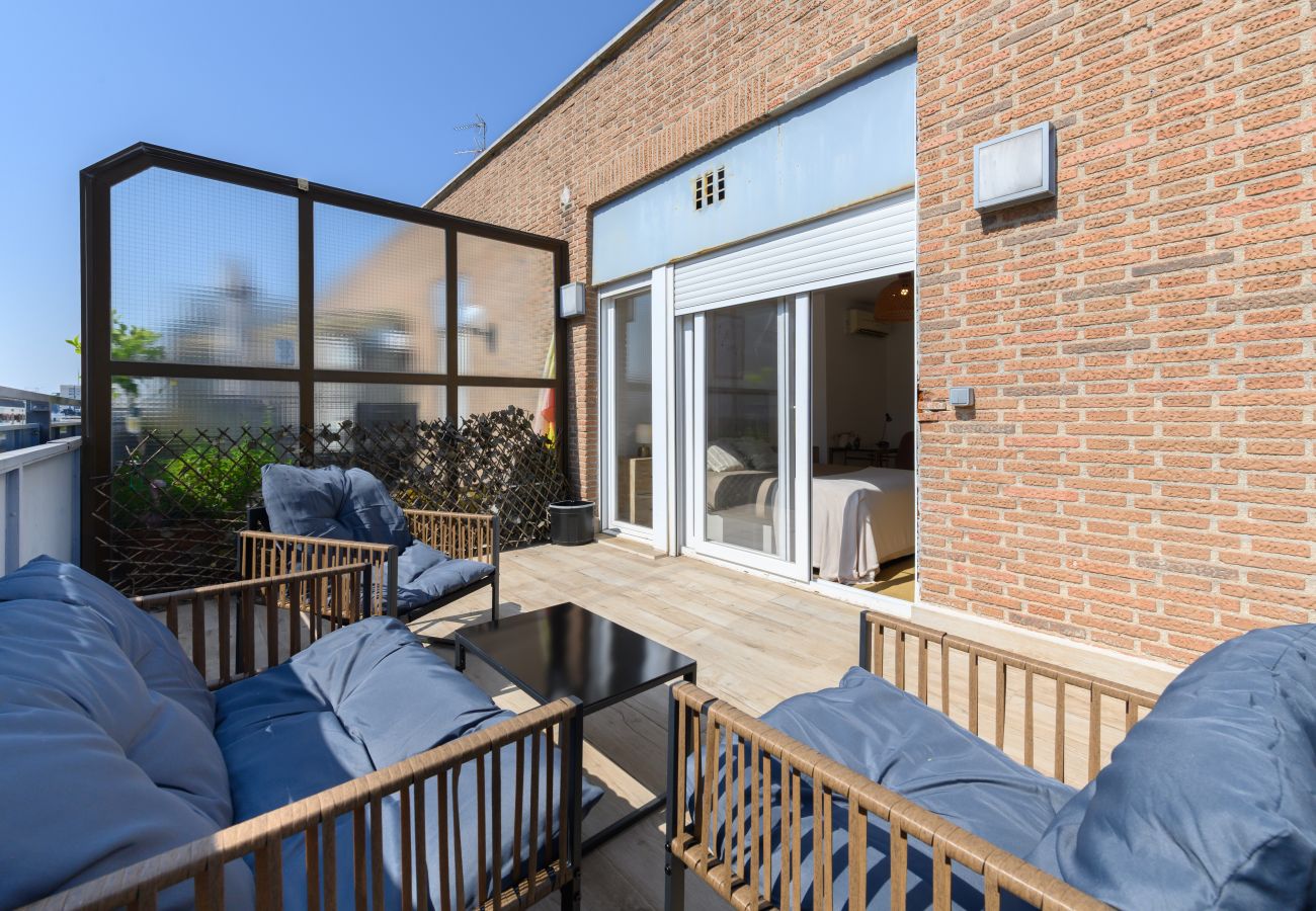 Apartamento en Madrid - M (ORE83)  Piso en Madrid_ 2 dormitorios y terraza