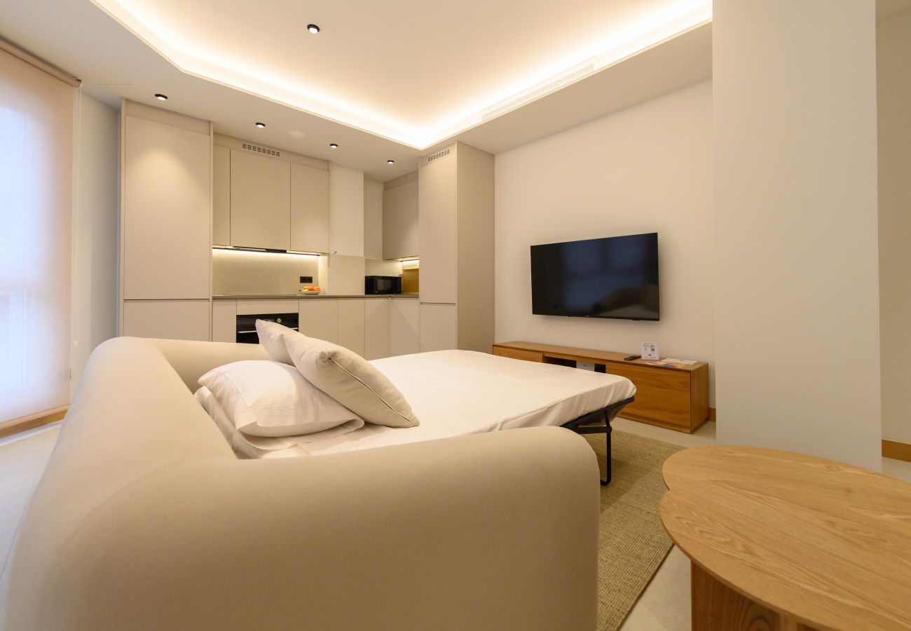 Apartamento en Madrid - M (SCR7B1) Amplio piso exterior de un dormitorio e