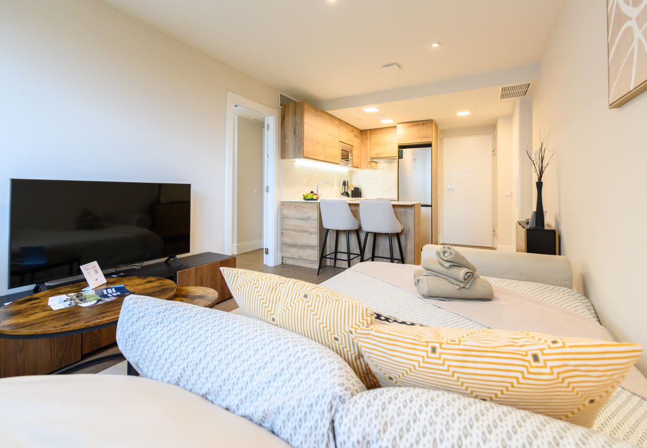 Apartamento en Madrid - M (JES194) Piso de lujo de 1 dormitorio con vistas