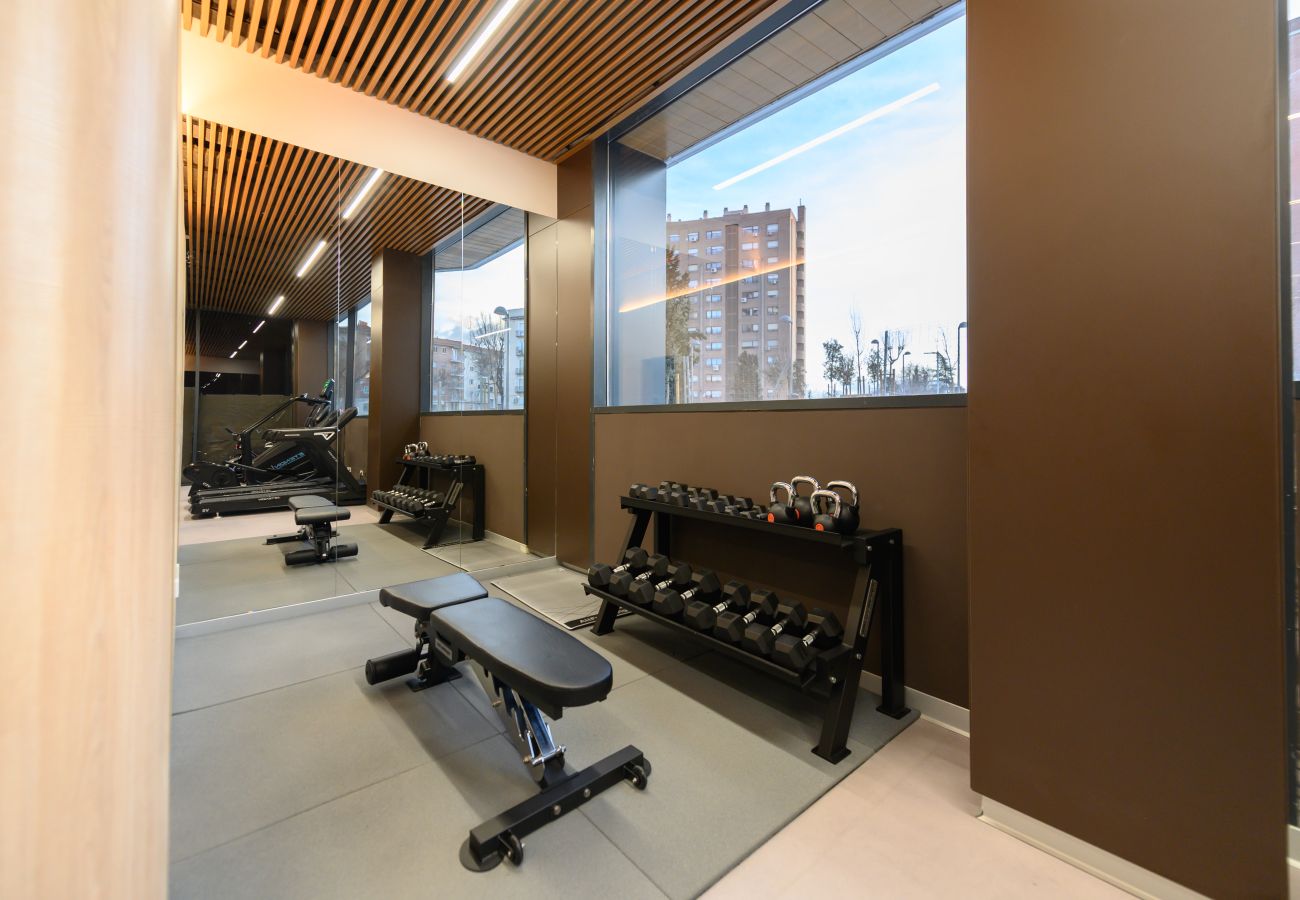 Apartamento en Madrid - M (JES214B) Piso de lujo de 1 dormitorio con vista