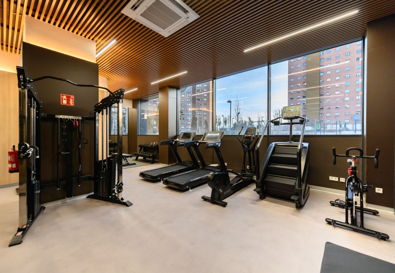 Apartamento en Madrid - M (JES214B) Piso de lujo de 1 dormitorio con vista