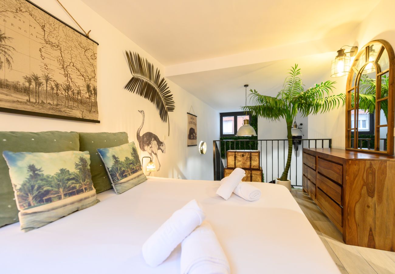 Apartamento en Madrid - M (ALG310B) Amplio y moderno Loft con terraza priv