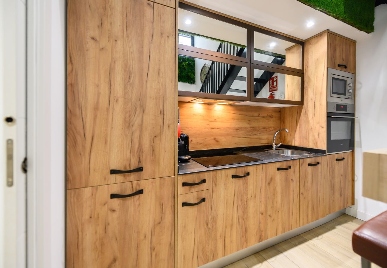 Apartamento en Madrid - M (ALG310B) Amplio y moderno Loft con terraza priv