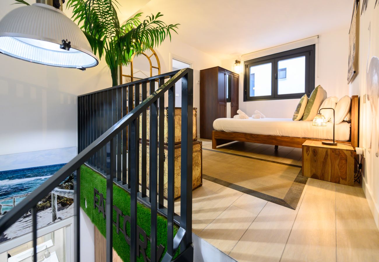 Apartamento en Madrid - M (ALG310B) Amplio y moderno Loft con terraza priv