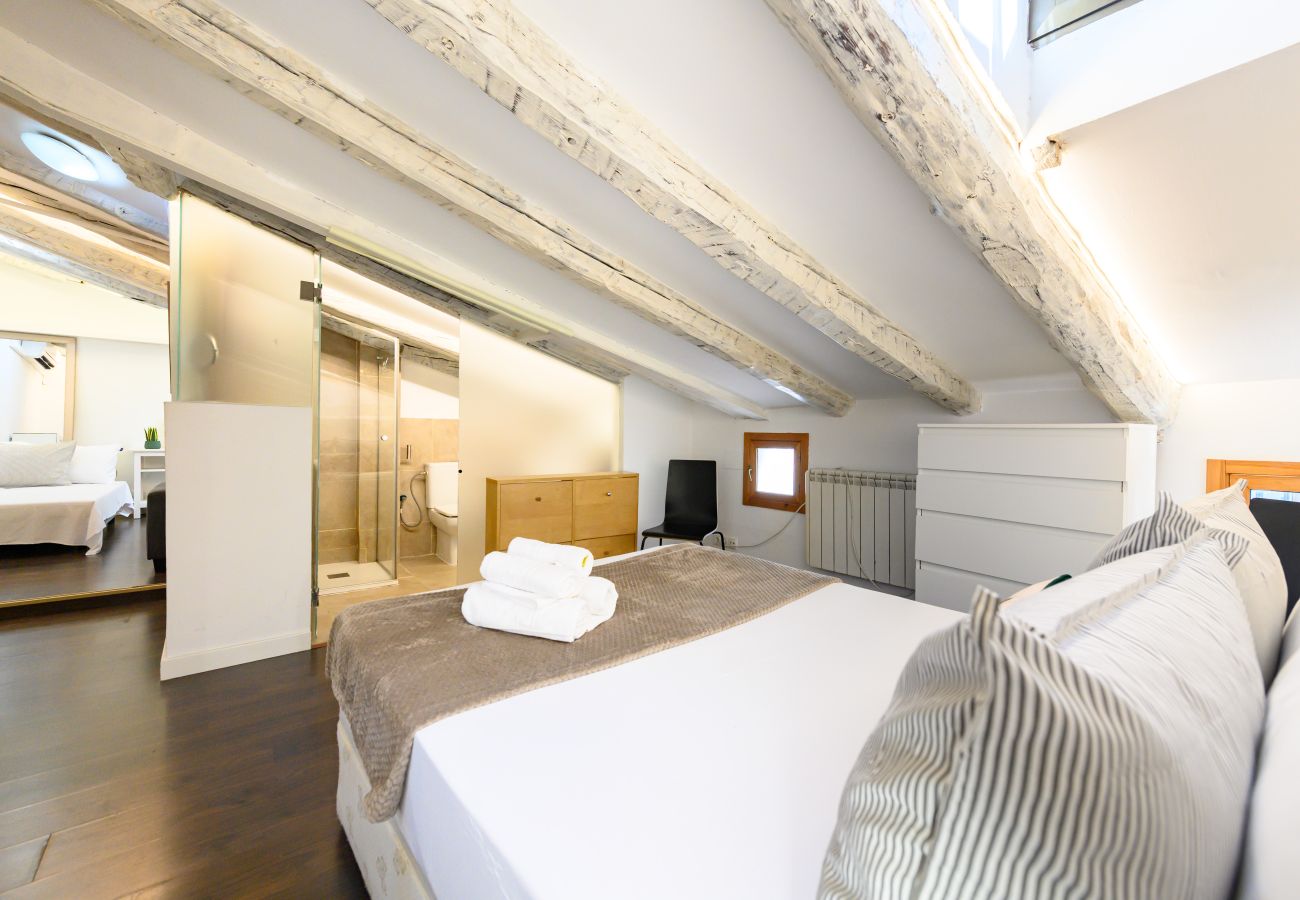 Apartamento en Madrid - M (FER3452) Ático de 1 dormitorio en Moncloa