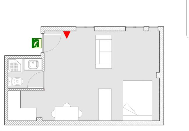 Studio in Madrid - M (DP131) Céntrico estudio en Malasaña Studio in Madrid - M (DP131) Céntrico estudio en Malasaña