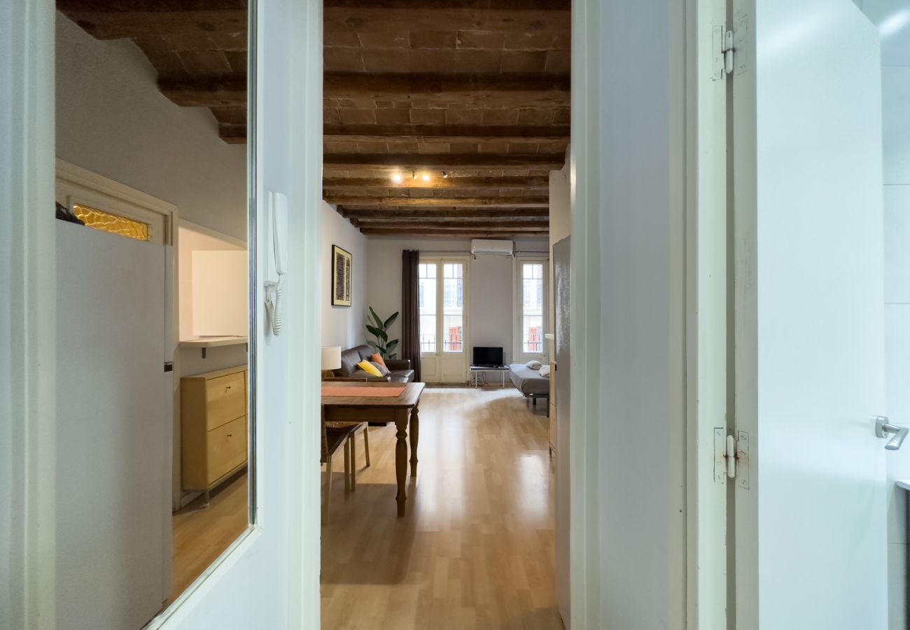 Apartment in Barcelona - Lovely, cute, lightly and silent studio for rent in Gracia, Barcelona center