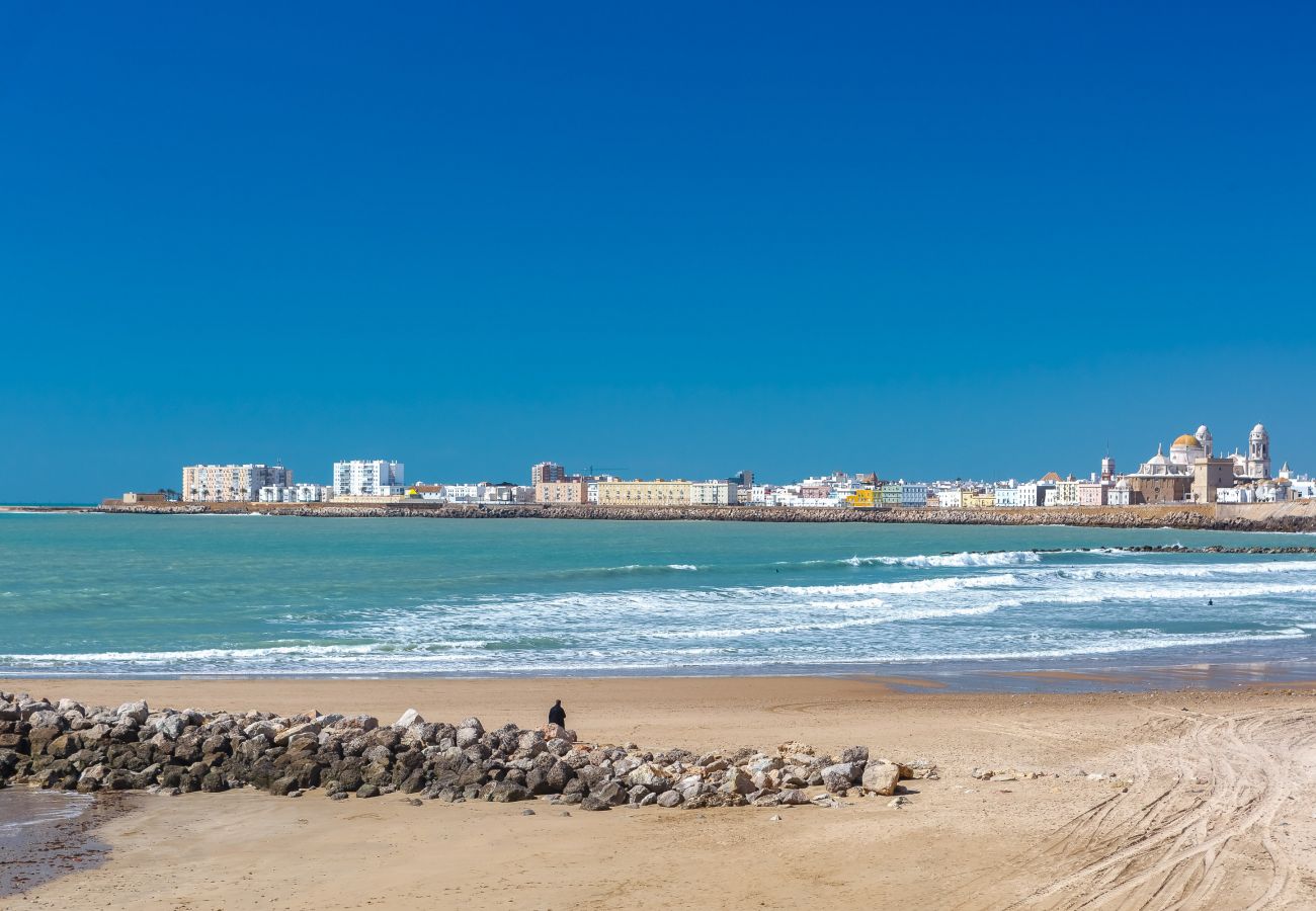 Apartment in Cádiz - Apartment for 4 people to 1 km beach