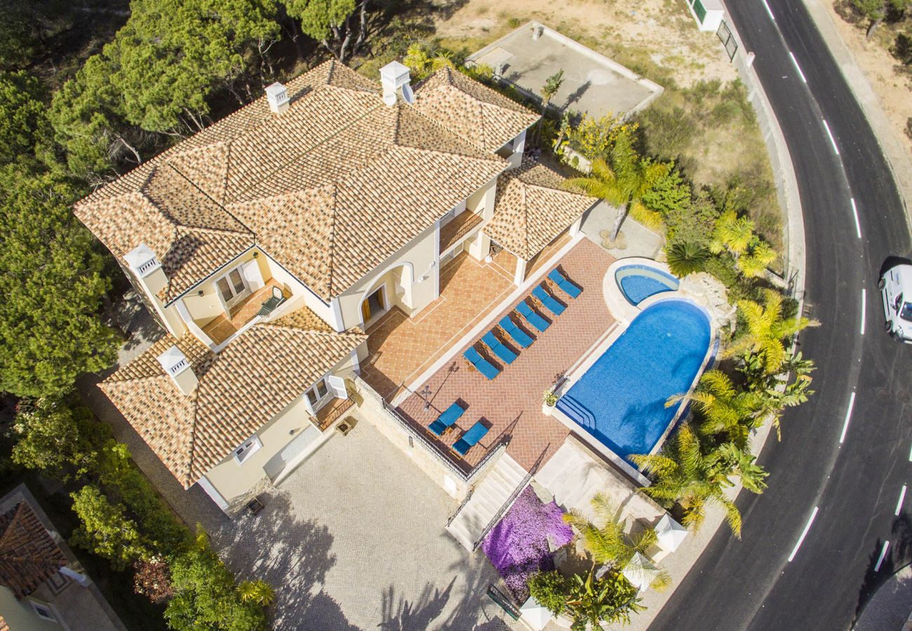 Villa in Almancil - Villa for 14 people to 650 m beach