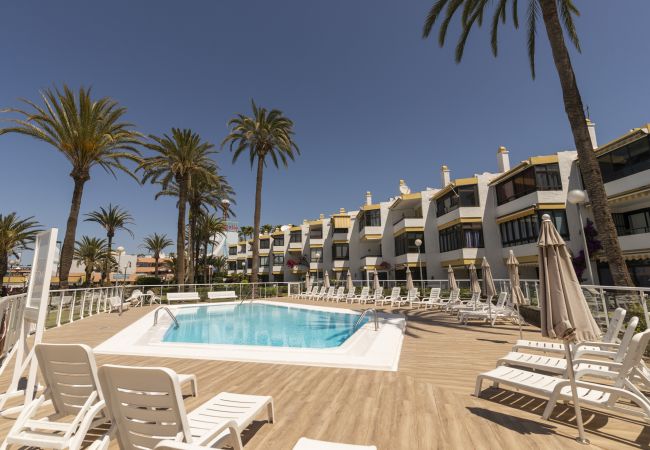  in Playa del Ingles - San Agustin apartment pool and terrace by Lightbooking