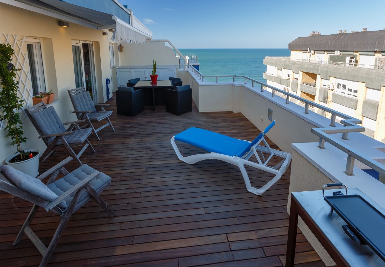 Apartment in Cádiz - Apartment with air-conditioned to 350 m beach