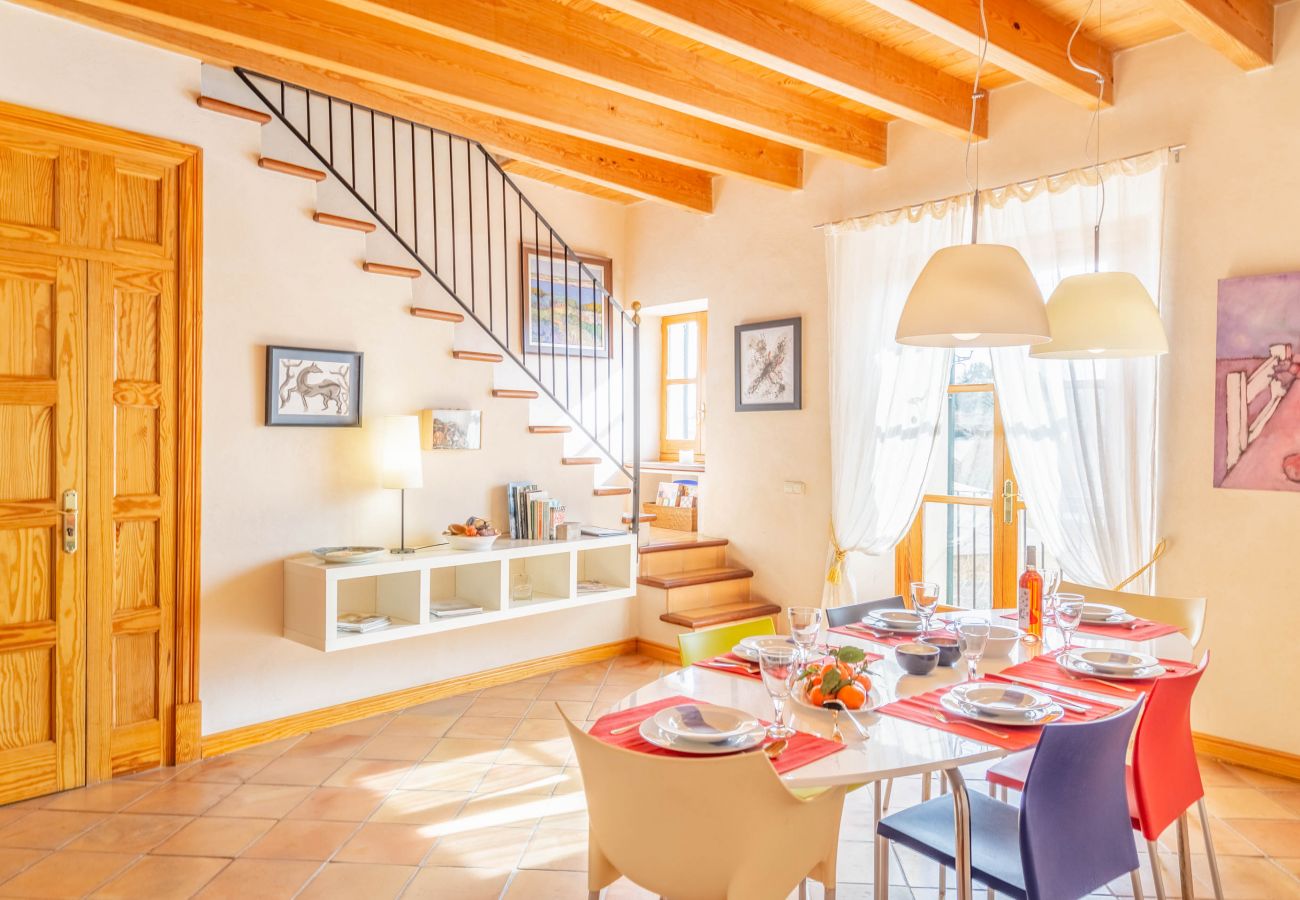 Townhouse in Palma de Mallorca - Townhouse for 6 people to 13 m beach