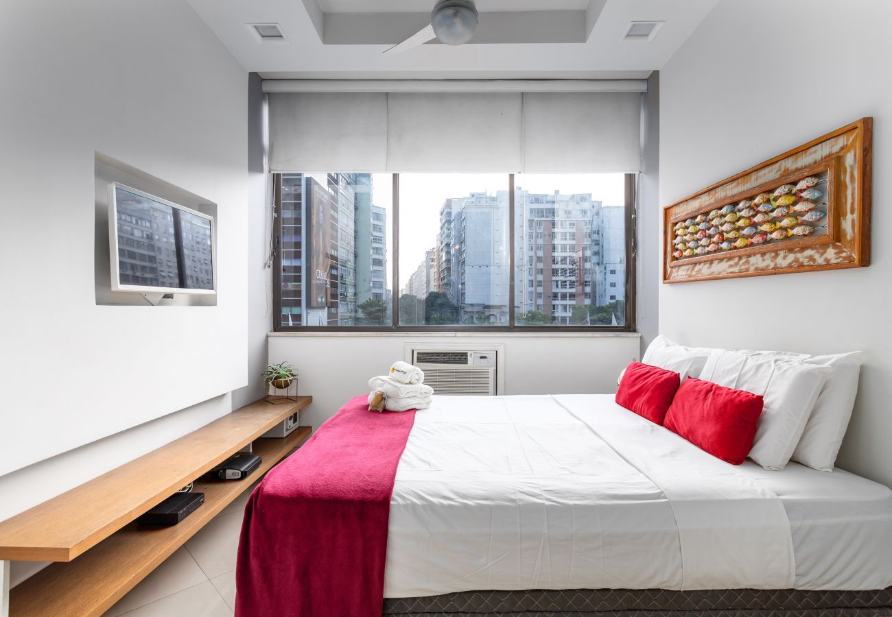 Apartment in Rio de Janeiro - Cozy in Copacabana | 150m from the beach | PI401 Z5