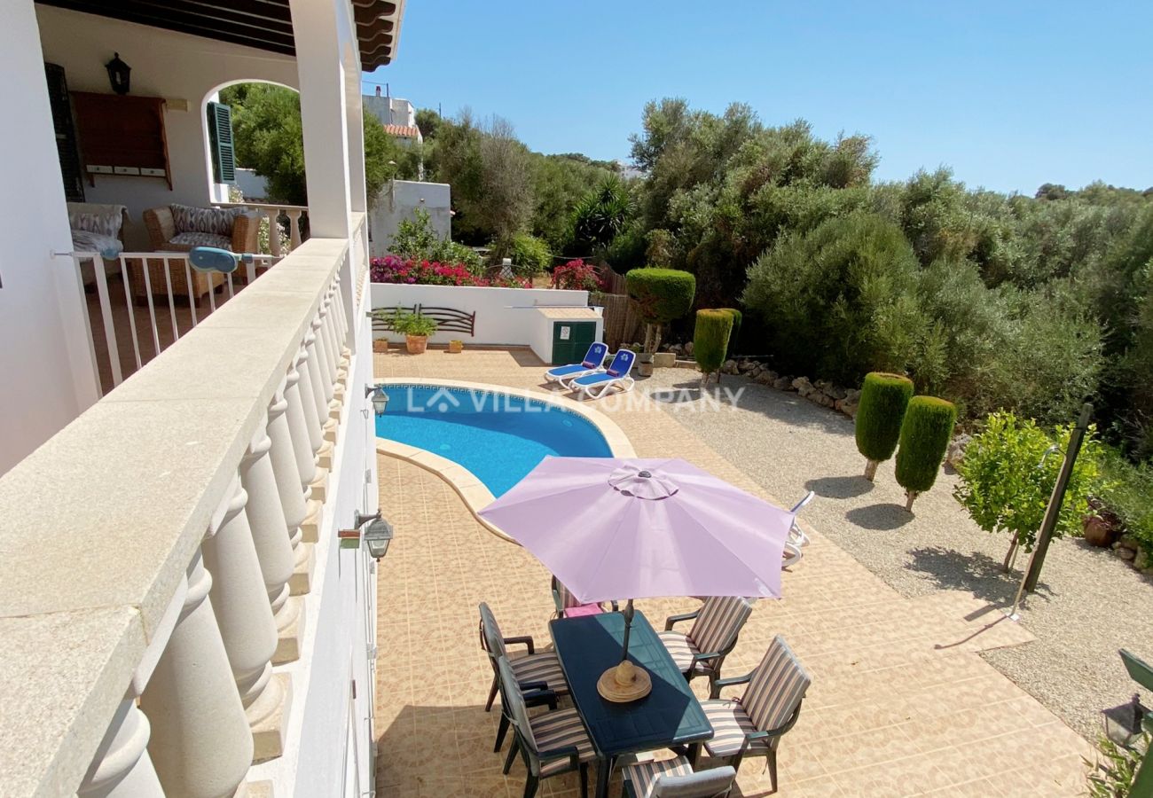 Villa in Calan Porter - Villa with swimming pool to 500 m beach