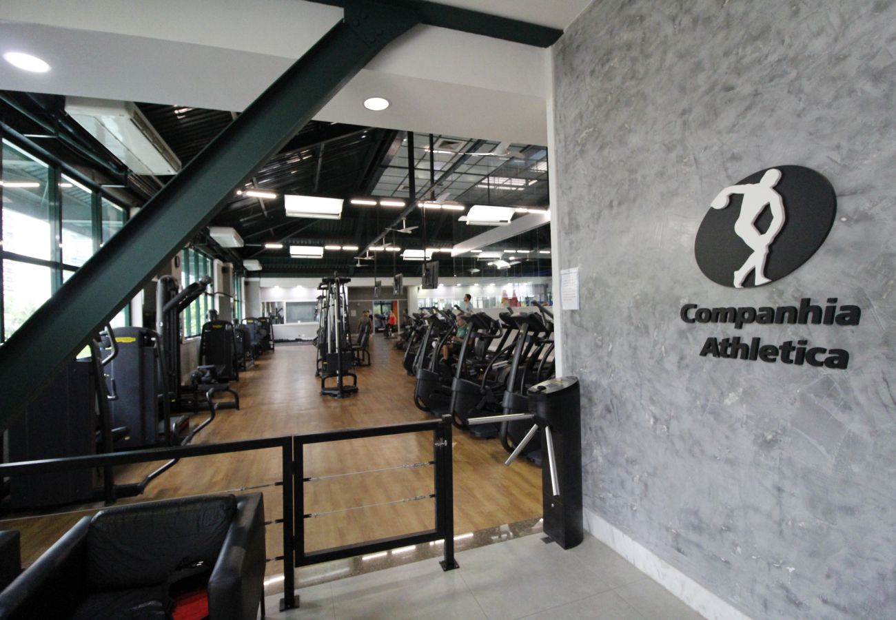 Gym for the common use of hotel guests