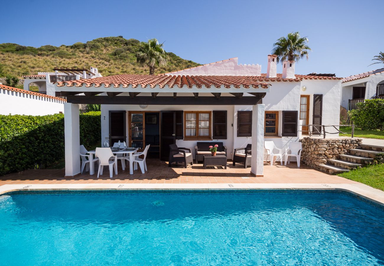 Villa in Fornells - Villa for 6 people to 400 m beach