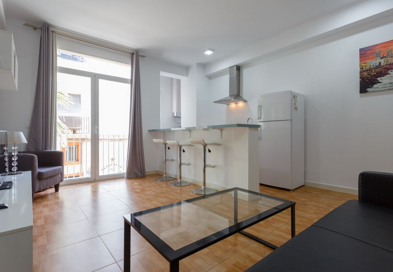 Apartment in Cádiz - Apartment for 4 people to 270 m beach