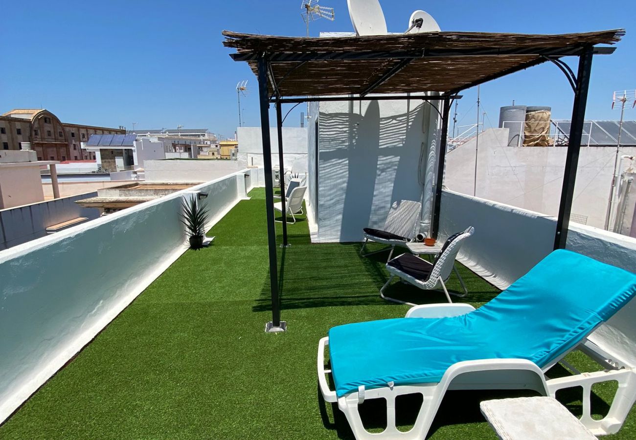 Apartment in Cádiz - Apartment of 1 bedrooms to 270 m beach