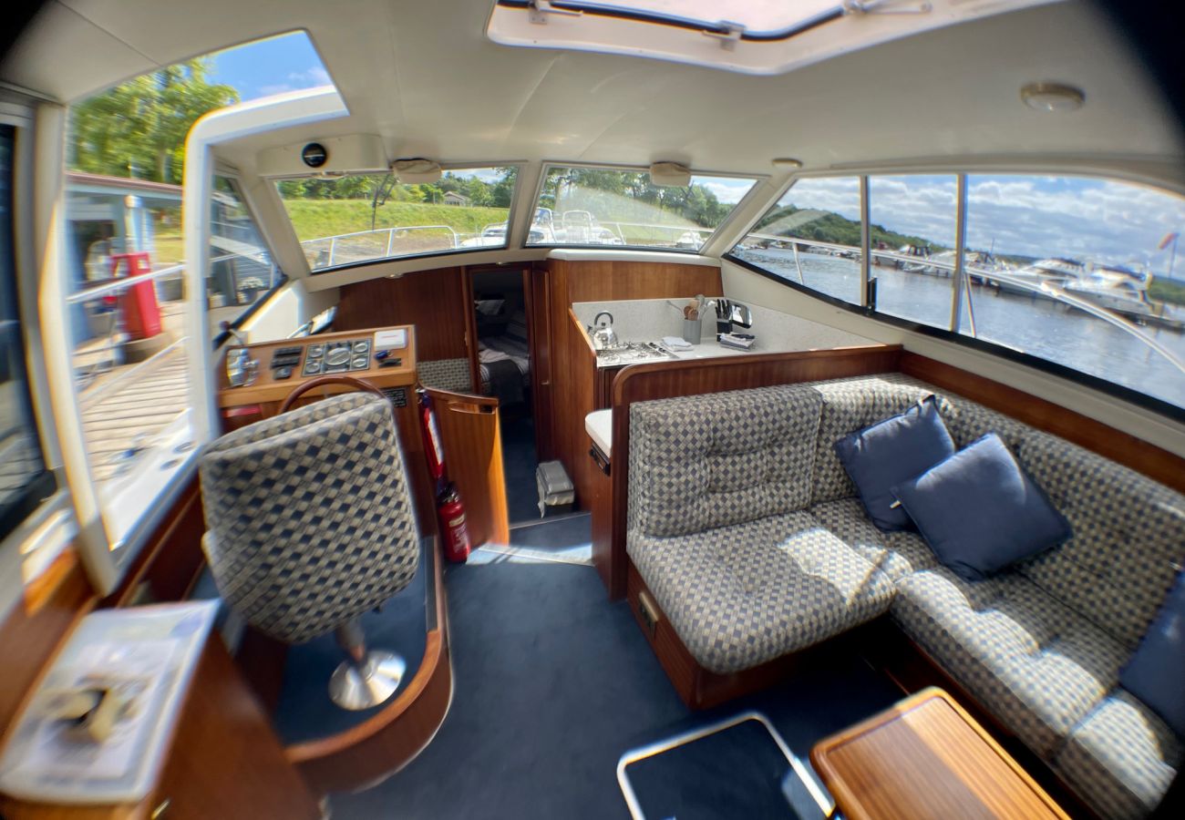 Hire a boat on Lough Erne in County Fermanagh Manor Marine Noble Lady 2+2 Berth 