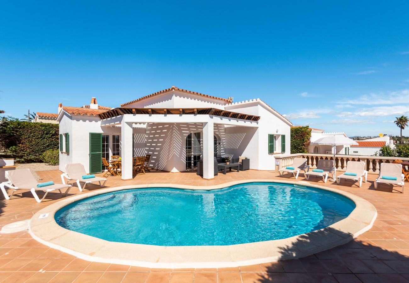 Villa in Calan Porter - Villa with swimming pool to 1 km beach
