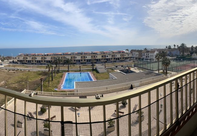 Apartment in El Puig - View to sea.