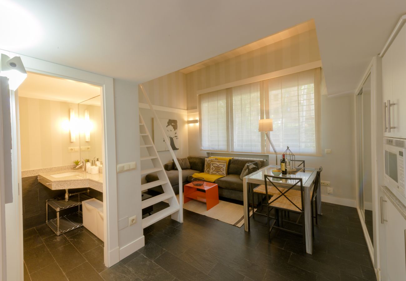 Studio in Madrid - Elegante y cómodo ap. Valdezarza 