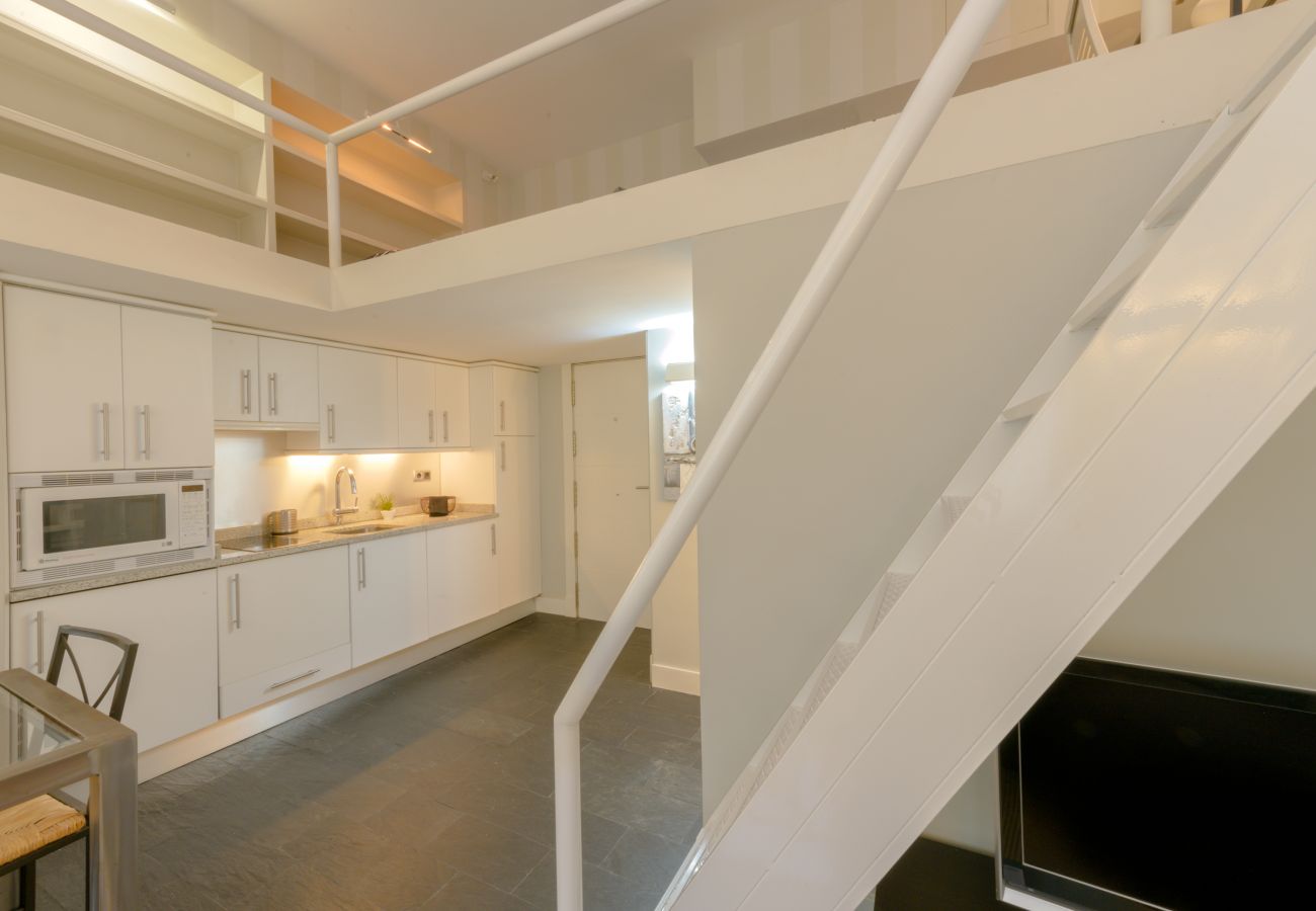 Studio in Madrid - Elegante y cómodo ap. Valdezarza 