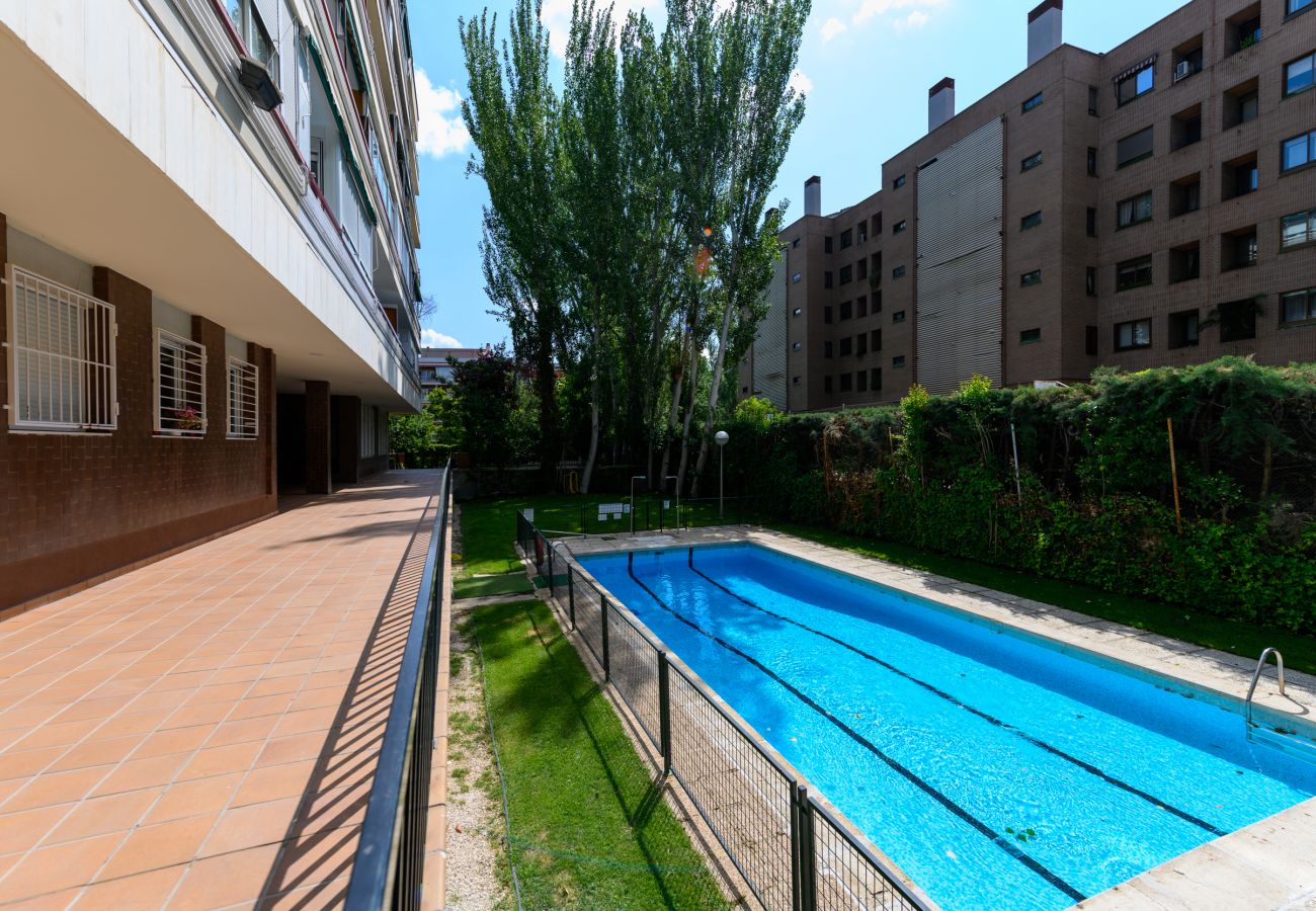 Studio in Madrid - Elegante y cómodo ap. Valdezarza 