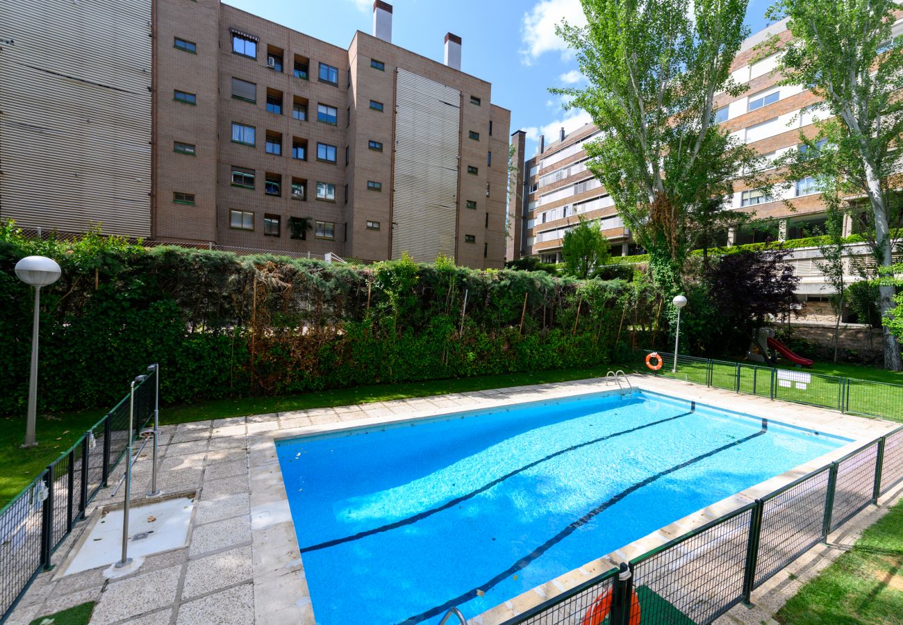Studio in Madrid - Elegante y cómodo ap. Valdezarza 