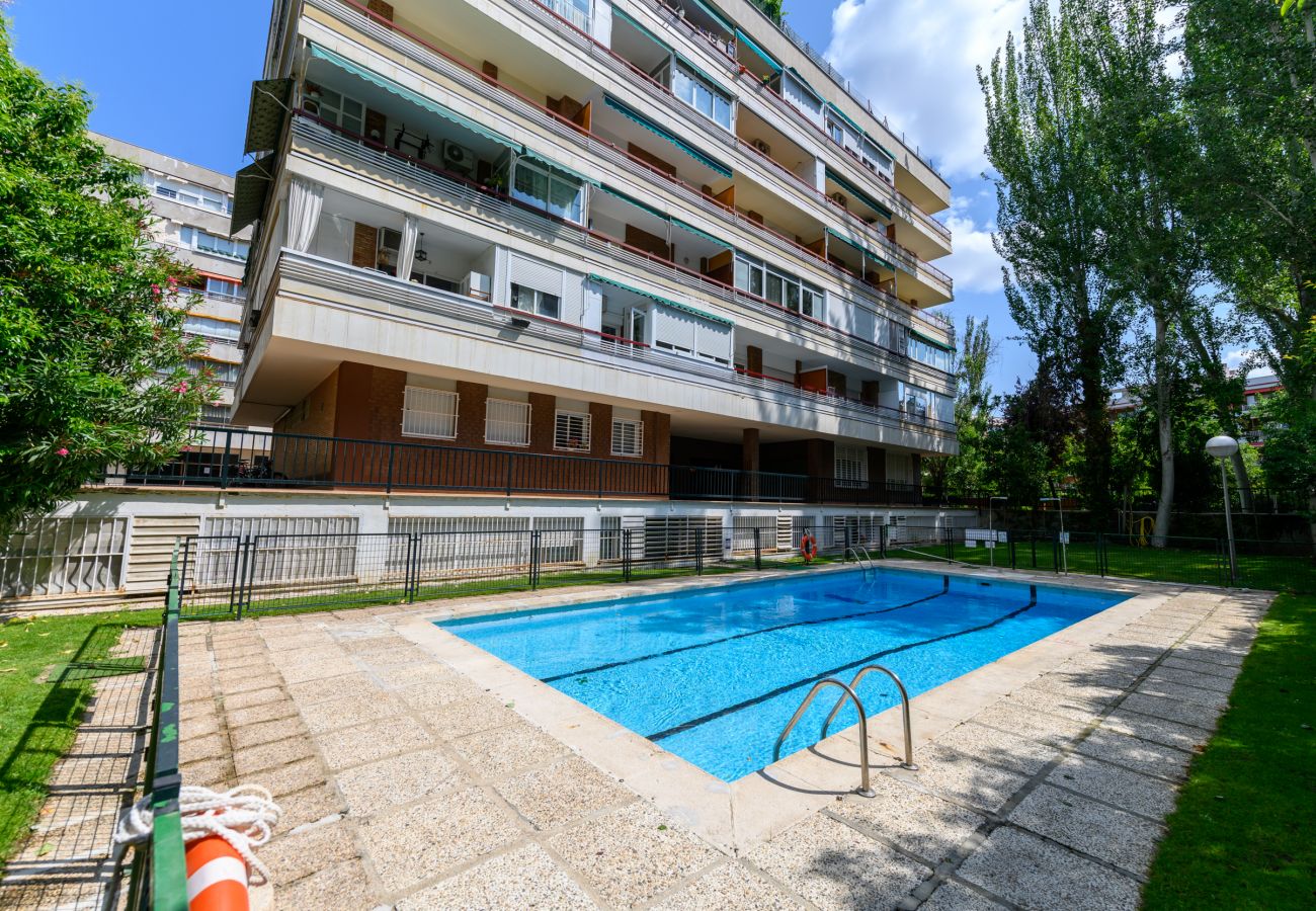 Studio in Madrid - Elegante y cómodo ap. Valdezarza 