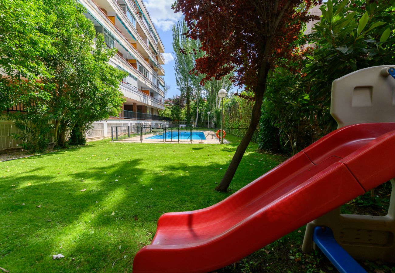 Studio in Madrid - Elegante y cómodo ap. Valdezarza 