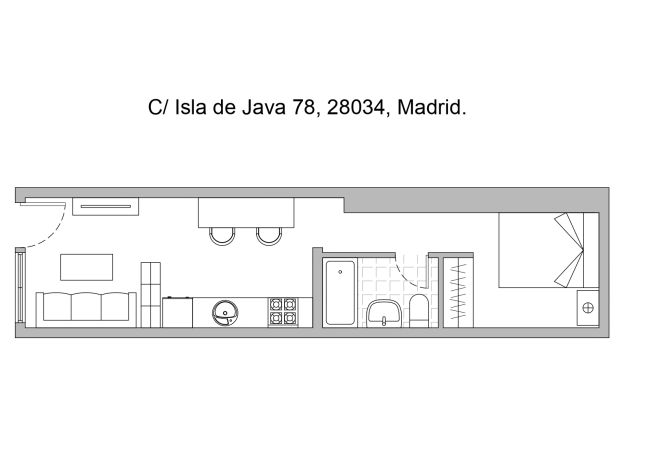 Apartment in Madrid - M (IDJ780) Acogedor apartamento  de un dormitorio Apartment in Madrid - M (IDJ780) Acogedor apartamento  de un dormitorio