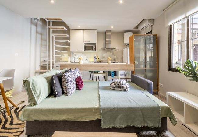 Apartment in Madrid - M (QUE32I1) Dúplex con encanto en Chamberí : Comod Apartment in Madrid - M (QUE32I1) Dúplex con encanto en Chamberí : Comod