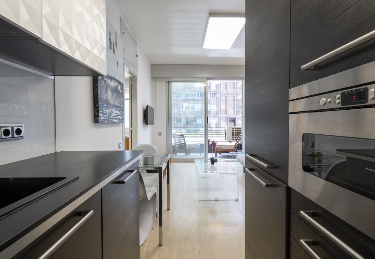 Apartment in Madrid - M (ORE18)Piso de 1 dormitorio con terraza-Alquiler