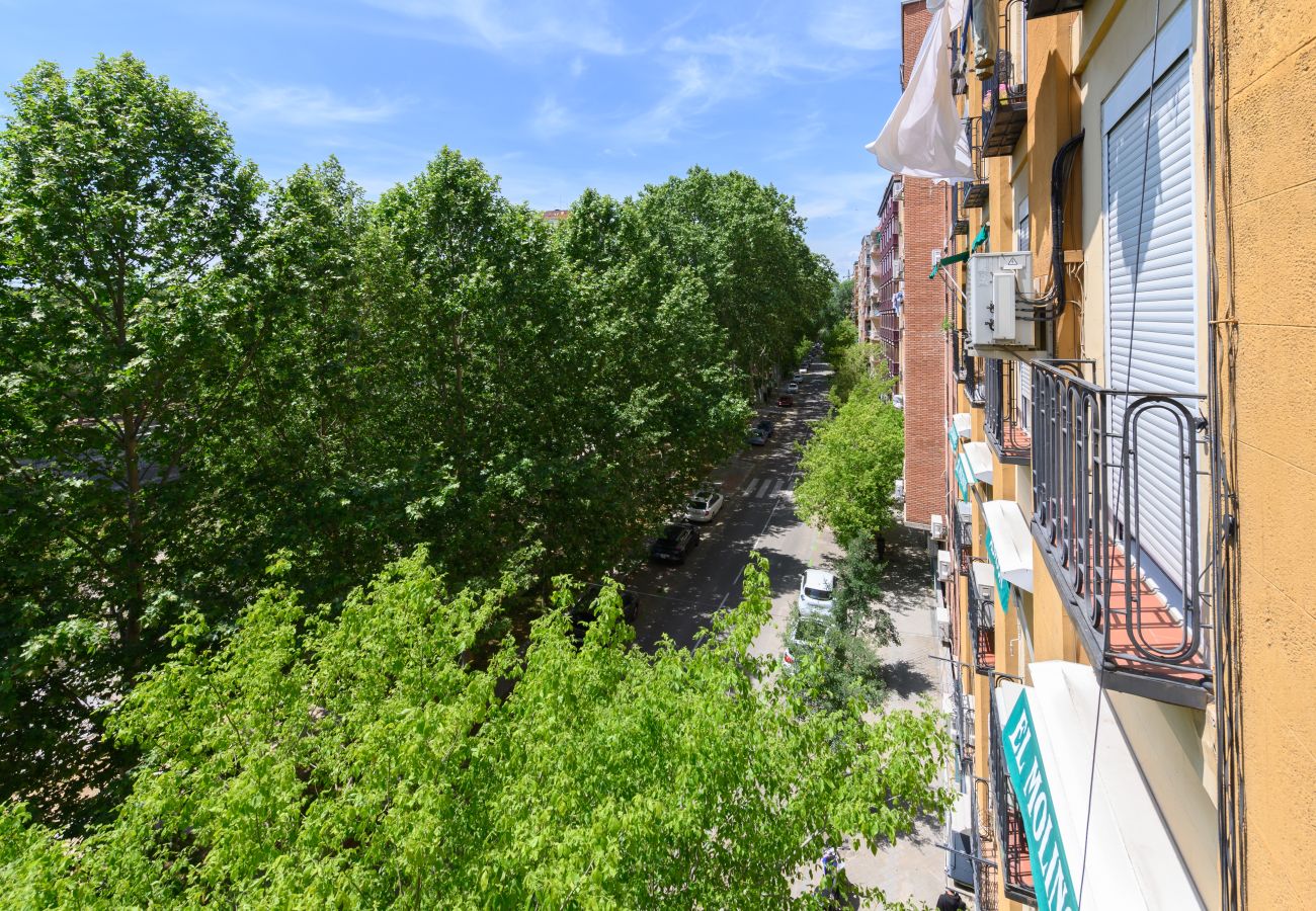 Studio in Madrid - M (ANI144C) Estudio con balcón – Todo lo que nece