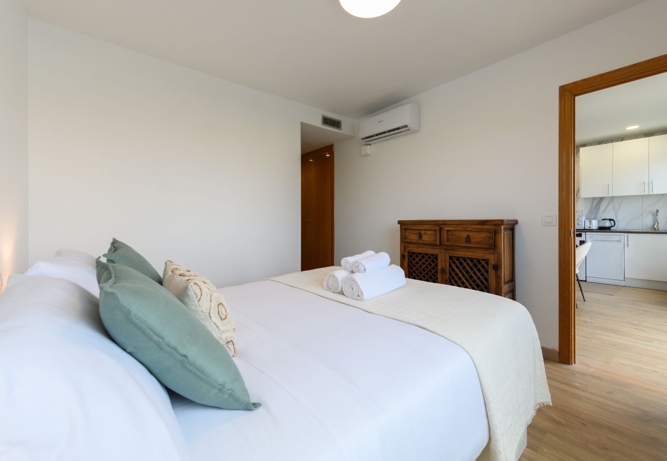 Apartment in Madrid - M (VDZ36A) Piso moderno de 1 dormitorio con ventan