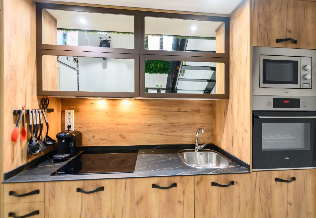 Apartment in Madrid - M (ALG310B) Amplio y moderno Loft con terraza priv