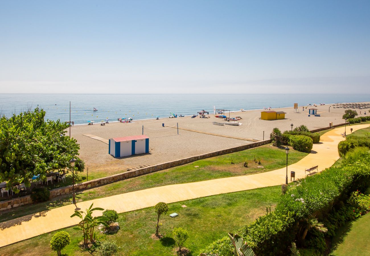 Appartement à Manilva - Appartement avec piscine à 100 m de la plage