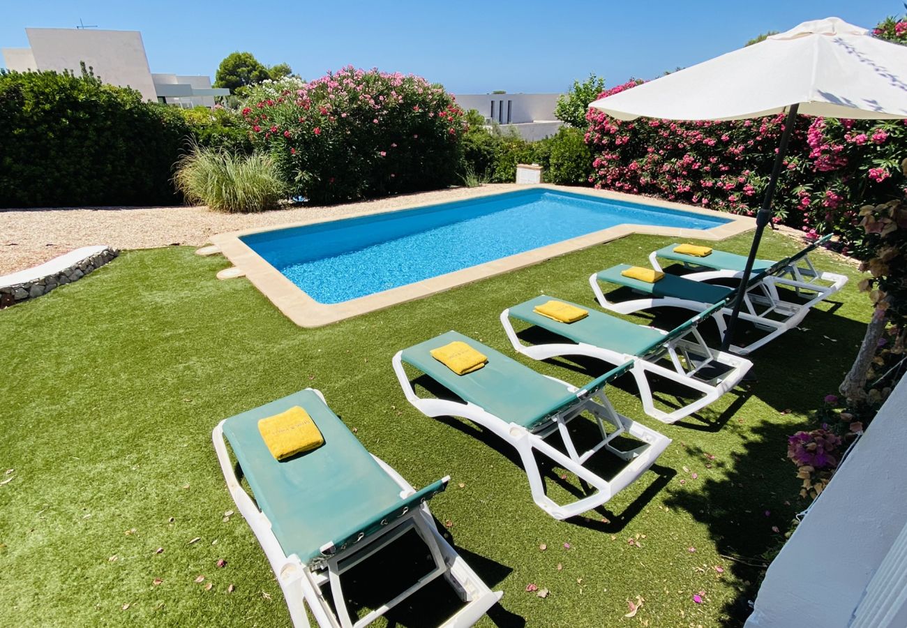 Villa à Binibeca - Villa avec piscine à 2 km de la plage
