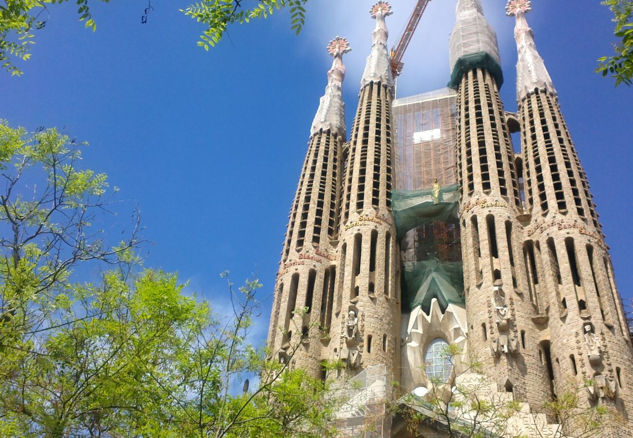 Appartement à Barcelone - ATIC SAGRADA FAMILIA, avec grande terrasse privée et vue sur les monuments