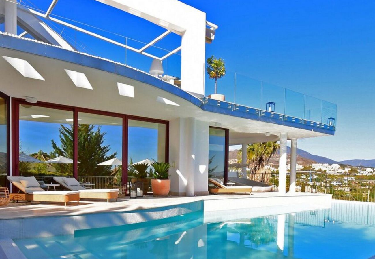 Villa à Marbella - Villa avec piscine à 2 km de la plage