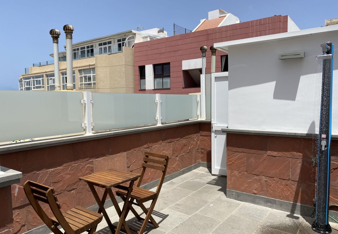Appartement à Las Palmas de Gran Canaria - Appartement pour 4 personnes à 25 m de la plage