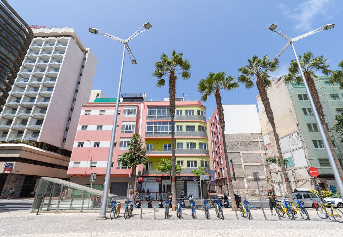 Appartement à Las Palmas de Gran Canaria - Appartement pour 4 personnes à 25 m de la plage