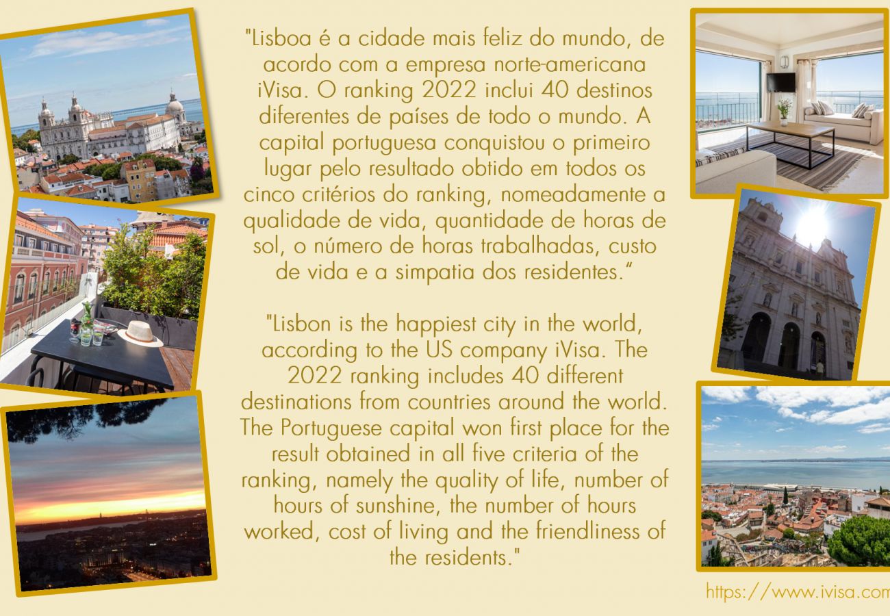 Appartement à Lisbonne - Appartement avec 2 chambres à 14 m de la plage
